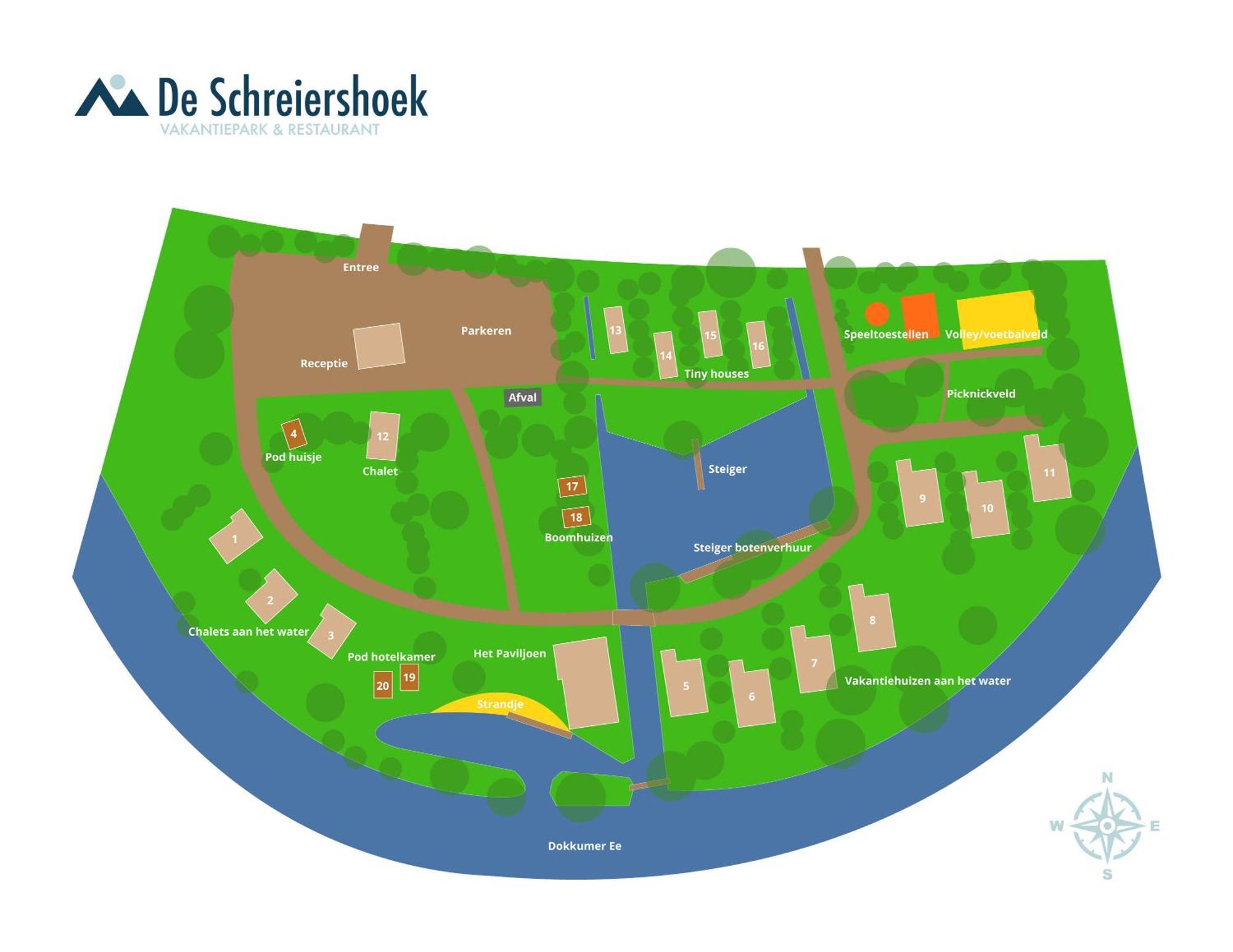 Boomhuis Met Optioneel Wellness - Vakantiepark De Schreiershoek Доккюм Екстер'єр фото